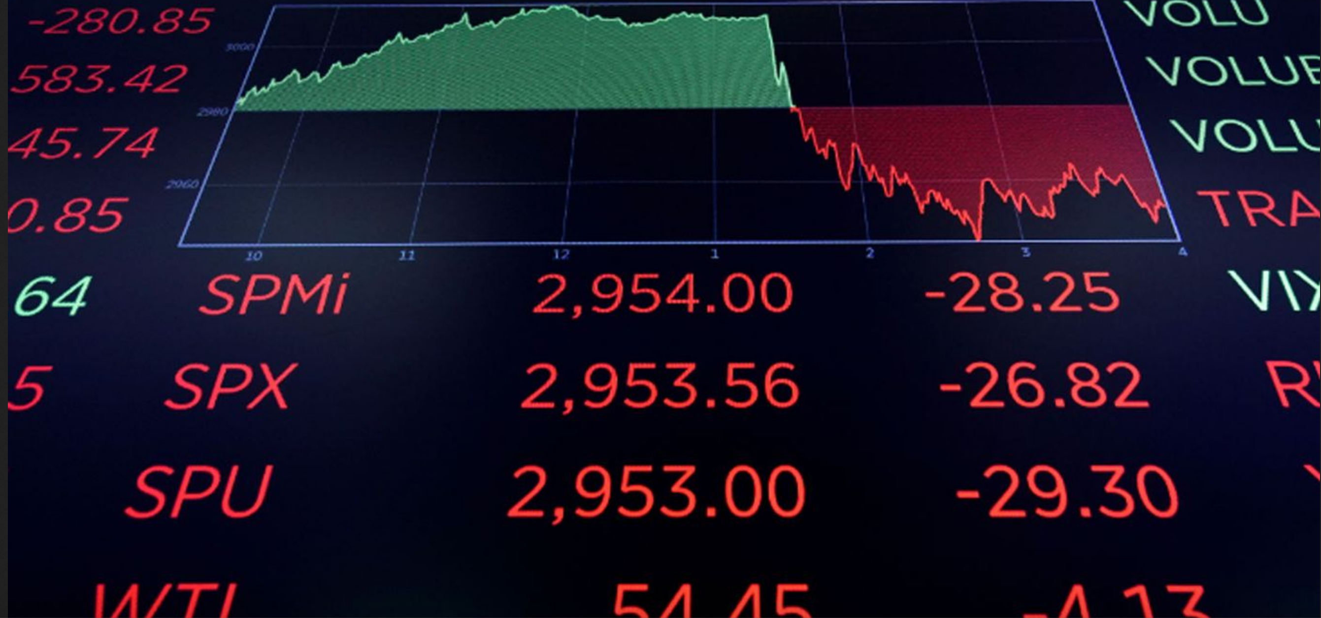 US Stocks Sharply Fall