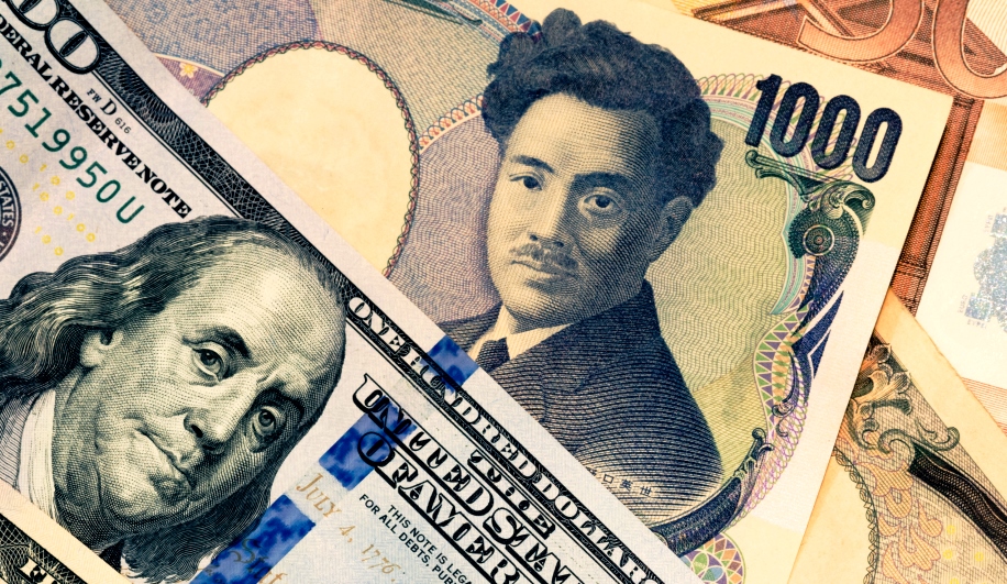 The USD Rises against JPY