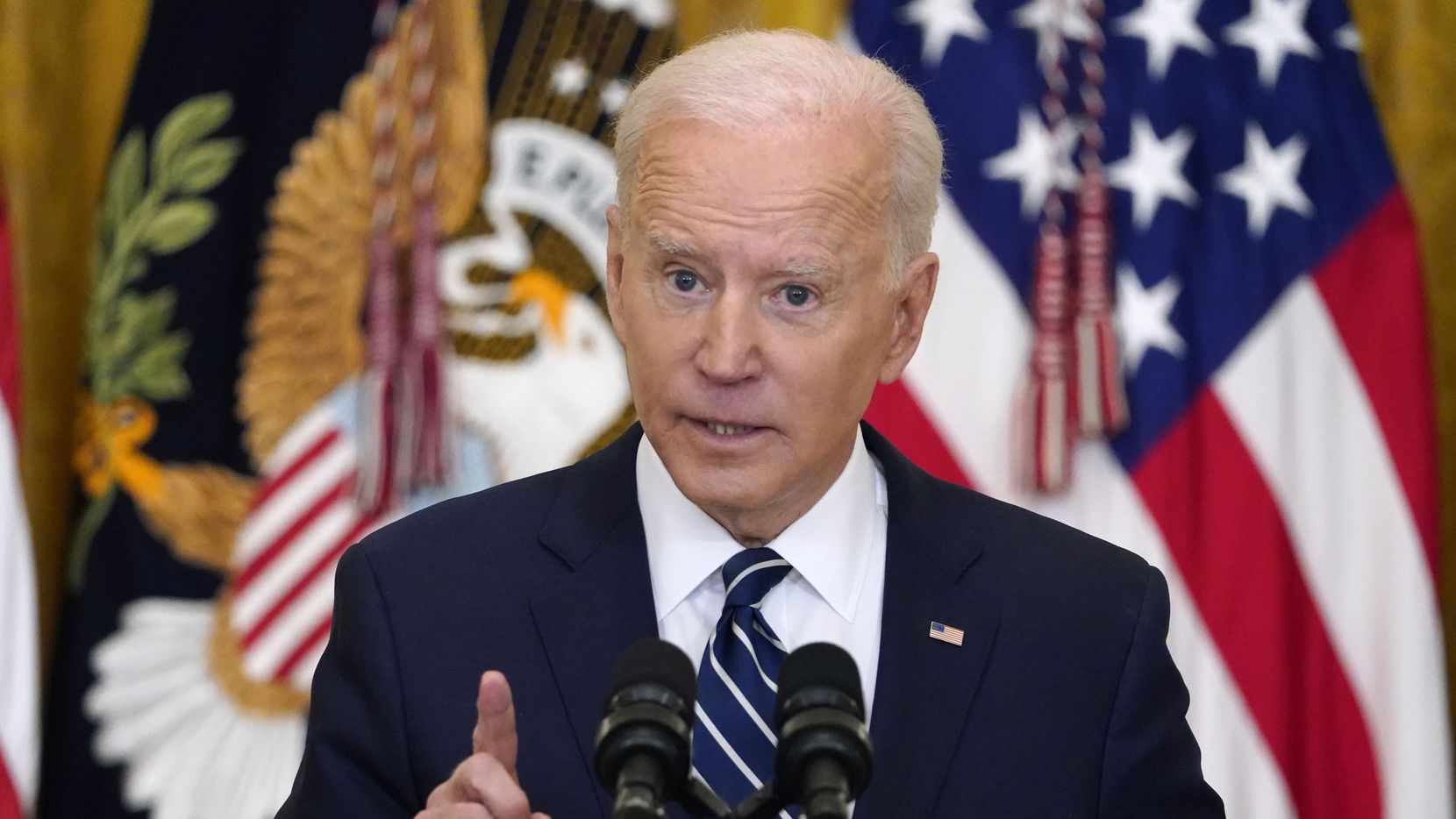 Biden: Economic outlook is getting brighter thanks to the stimulus package