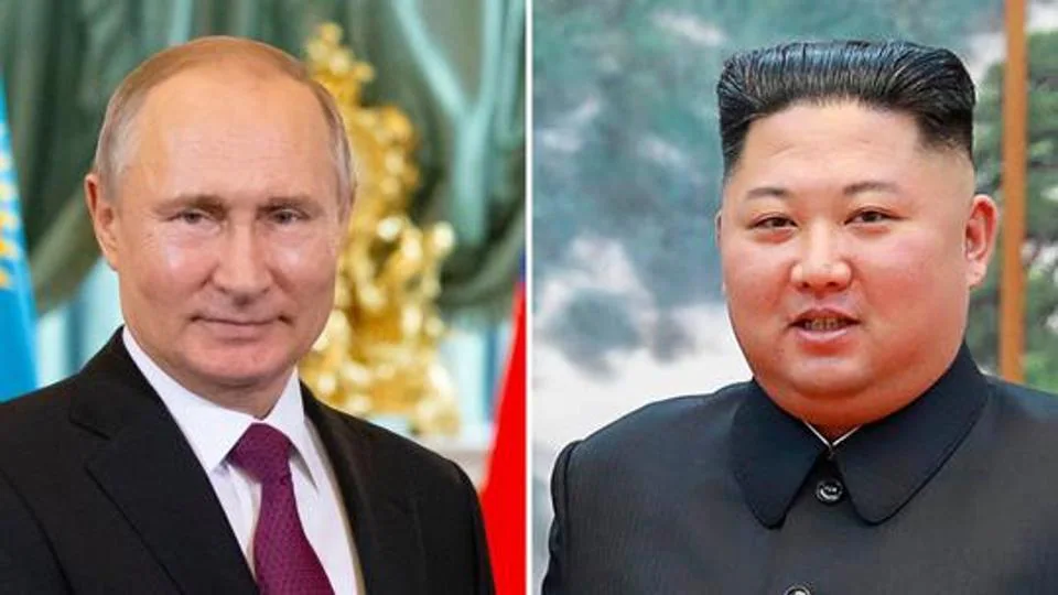 North Korean leader visits Russia for talks with Putin