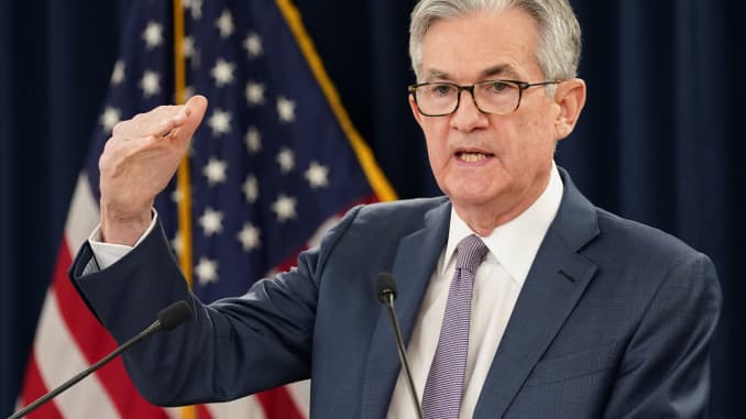 Powell will not go forward with crypto without the support of Congress