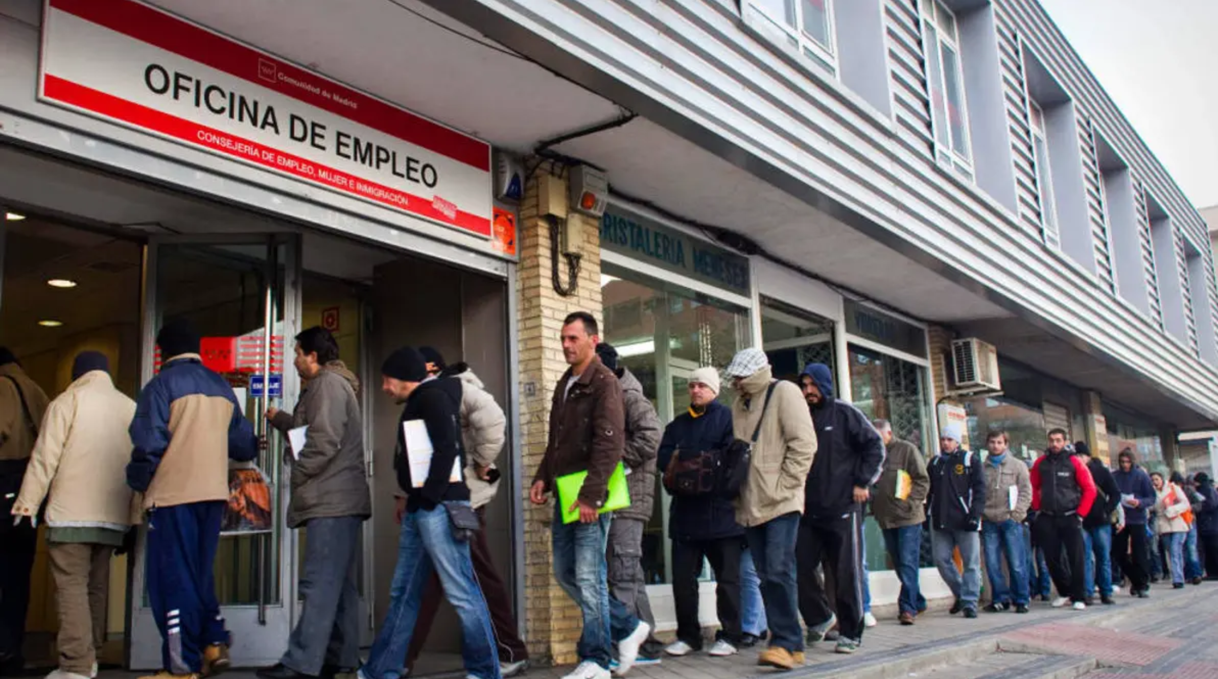 Unemployment rate in Spain rises to highest level in five years