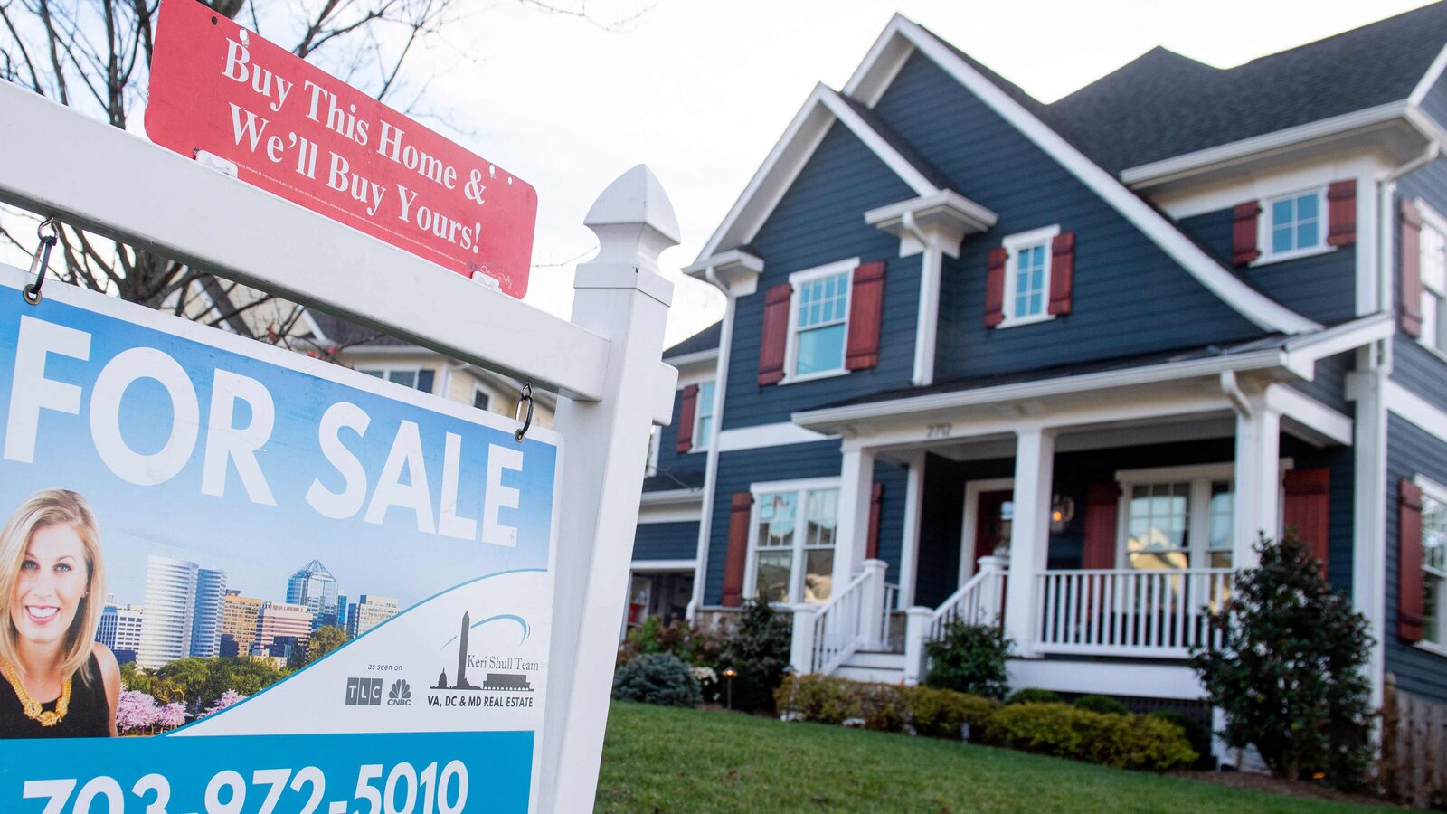 US existing home sales rise for the second month in a row in July