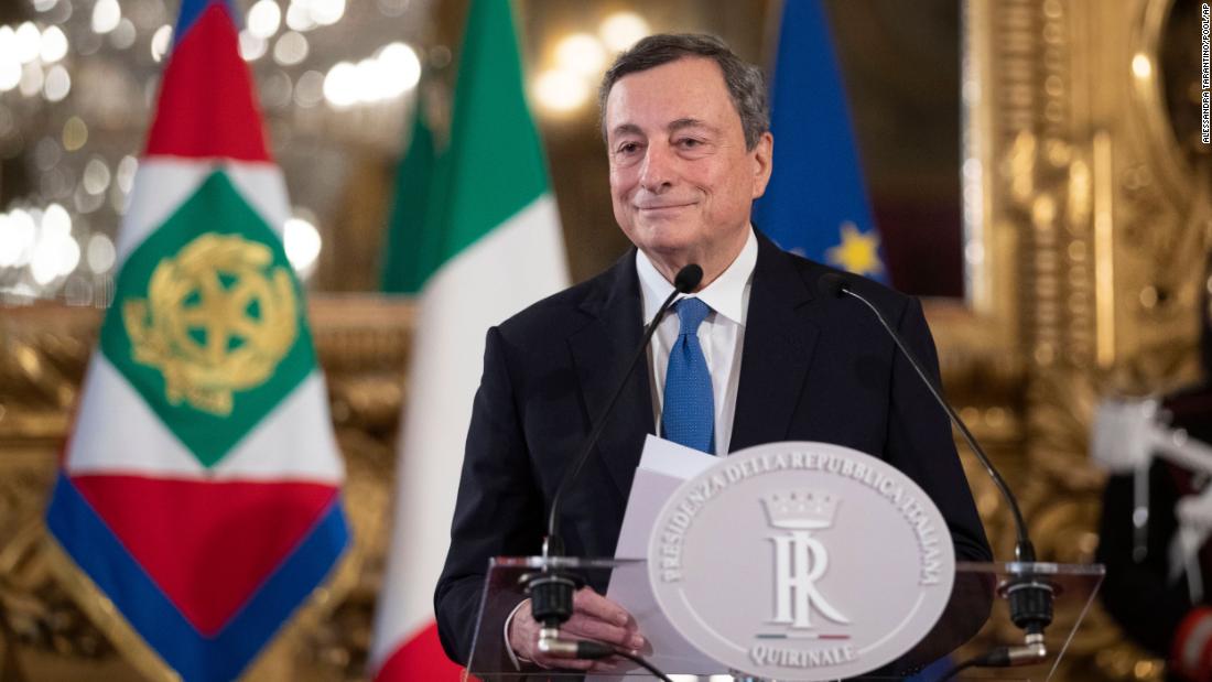 Draghi stresses that the vaccine is the only way out of the crisis